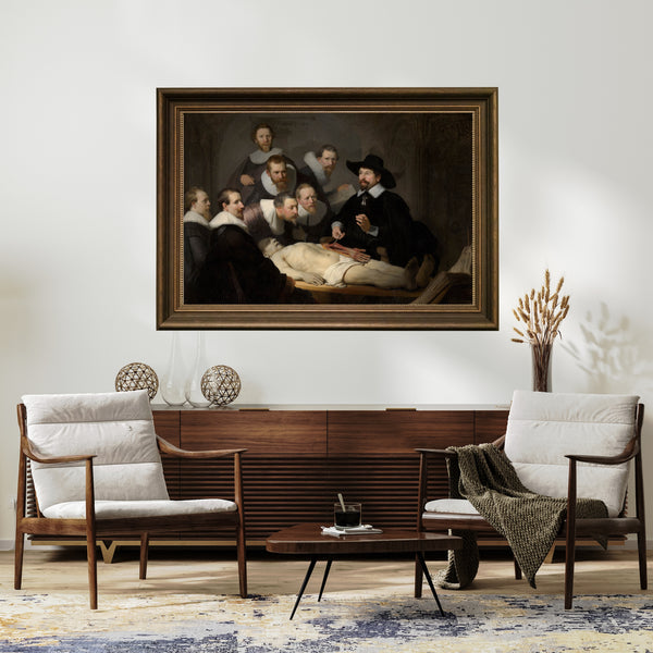 Rembrandt van Rijn - Dr. Nicolaes Tulp’un Anatomi Dersi fine art baskı