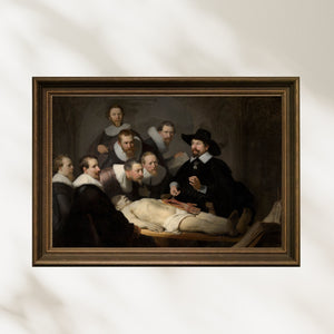 Rembrandt van Rijn - Dr. Nicolaes Tulp’un Anatomi Dersi poster