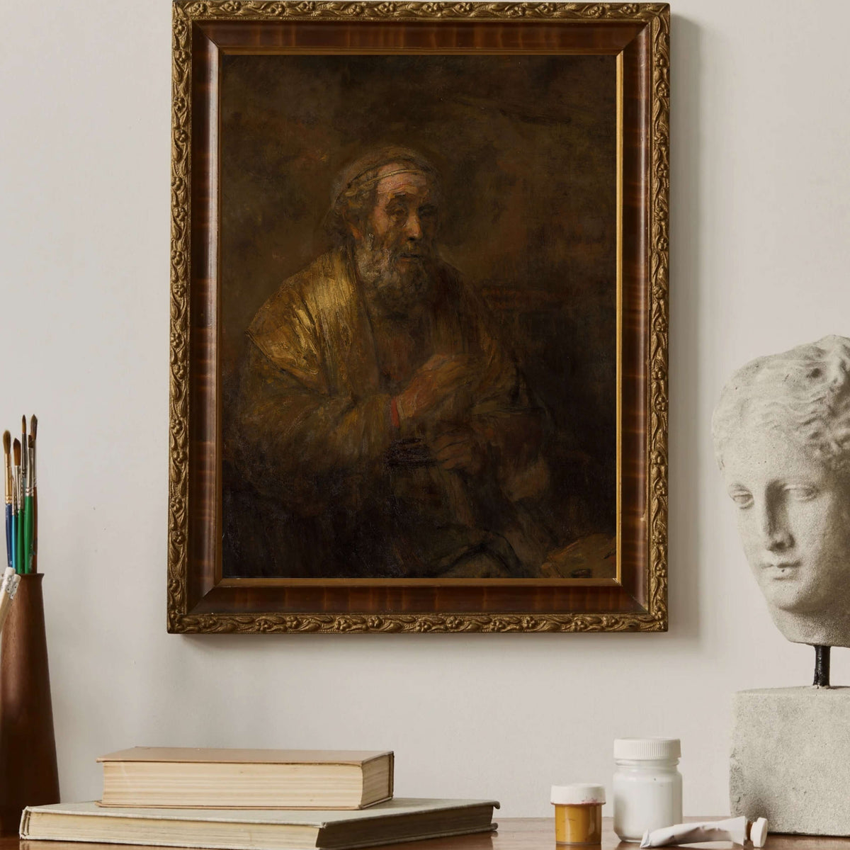 Rembrandt van Rijn - Homeros Fine Art Baskı – Gige Gallery