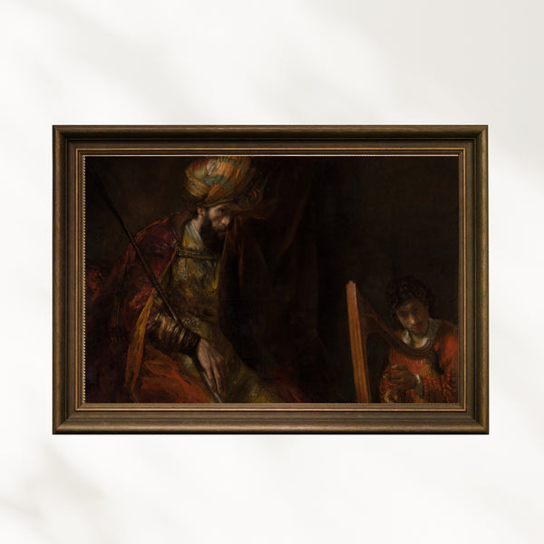 Rembrandt van Rijn - Saul ve David