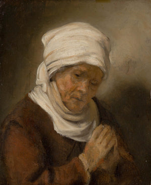 Rembrandt van Rijn - Dua Eden Kadın fine art baskı