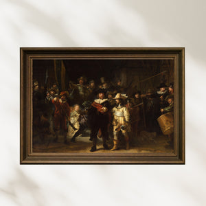 Rembrandt van Rijn - Gece Devriyesi poster