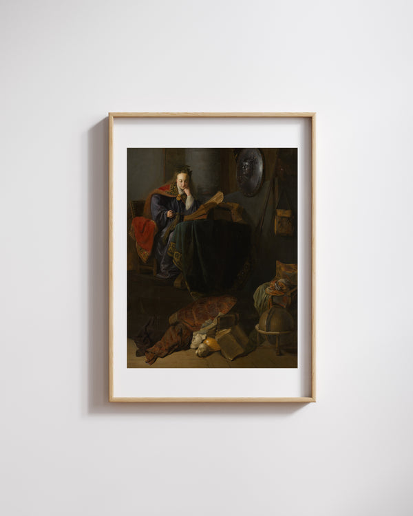 Rembrandt van Rijn - Minerva Bilgelik Tanrıçası