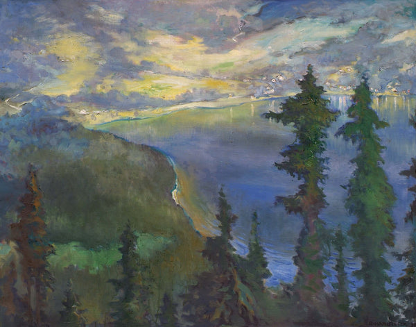 Richard Harlfinger - Altaussee Fine Art Baskı