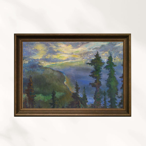 Richard Harlfinger - Altaussee Fine Art Baskı