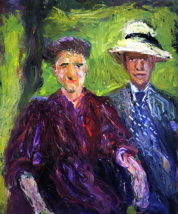 Richard Gerstl - Couple in the Countryside
