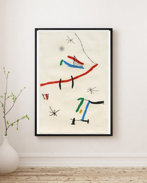 Joan Miró - Barselona poster