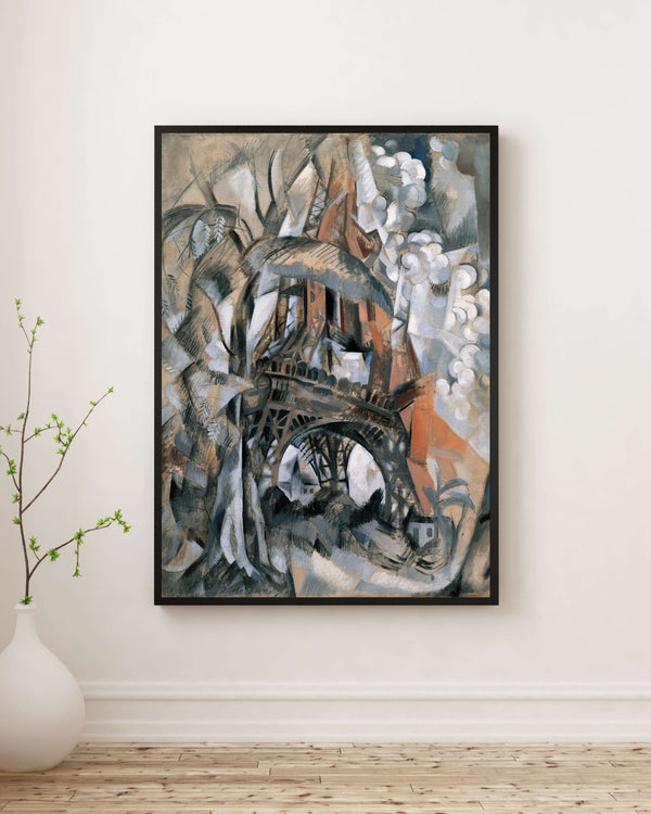 Robert Delaunay - Ağaçlarla Eyfel Kulesi