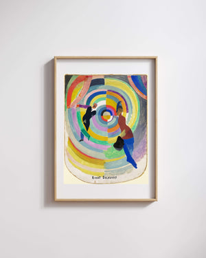 Robert Delaunay - Politik Drama Fine Art Baskı