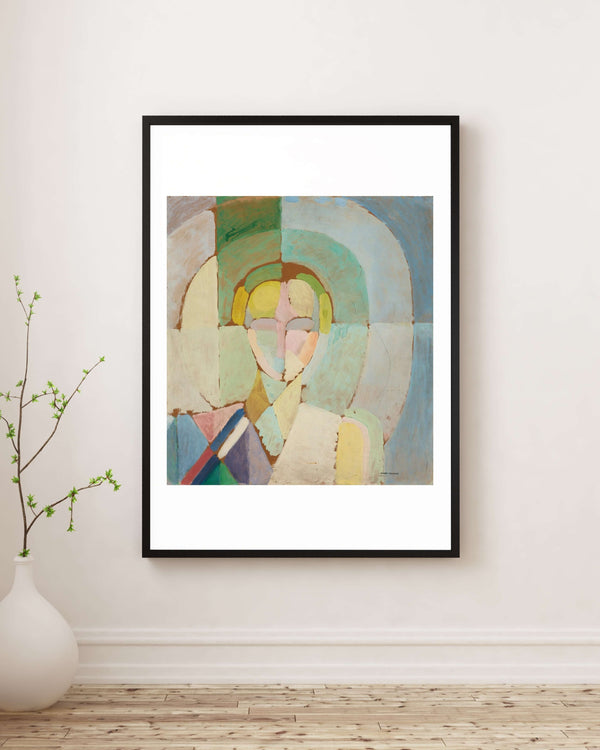 Robert Delaunay - Madame Heim’ın Portresi Fine Art Baskı