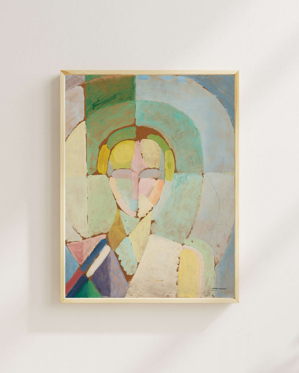 Robert Delaunay - Madame Heim’ın Portresi Fine Art Baskı
