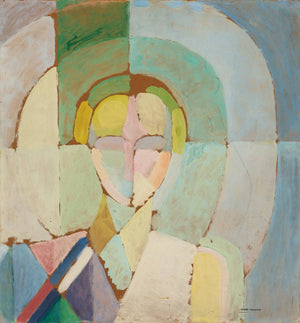 Robert Delaunay - Madame Heim’ın Portresi Fine Art Baskı