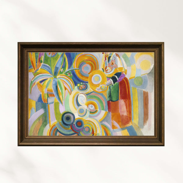 Robert Delaunay - Portekizli Kadın