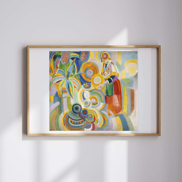 Robert Delaunay - Portekizli Kadın