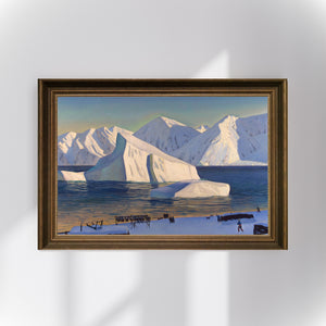 Rockwell Kent - Kasım Başında Kuzey Grönland Poster