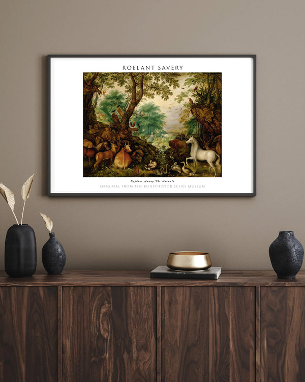 Roelant Savery - Hayvanlar Arasında Orpheus çerçeve