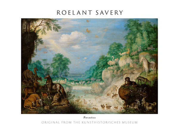 Roelant Savery - Heaven fine art print