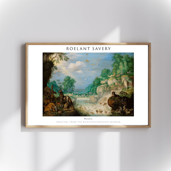 Roelant Savery - Heaven poster