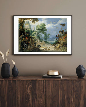 Roelant Savery - Landscape with Birds