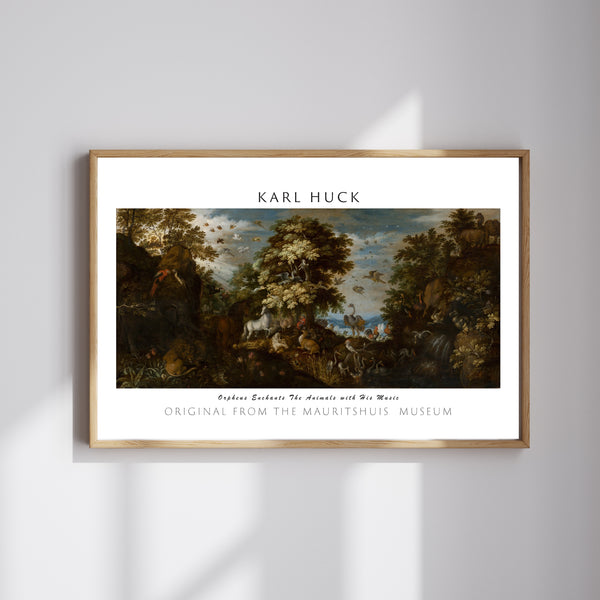 Roelant Savery-Orpheus, Müziğiyle Hayvanları Büyülüyor