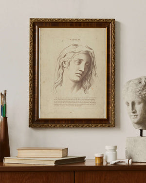 Charles Le Brun - Hüzün Fine Art Baskı