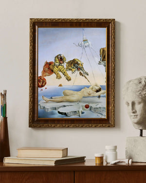 Salvador Dalí - Uyanmadan Bir Saniye Önce çerçeve