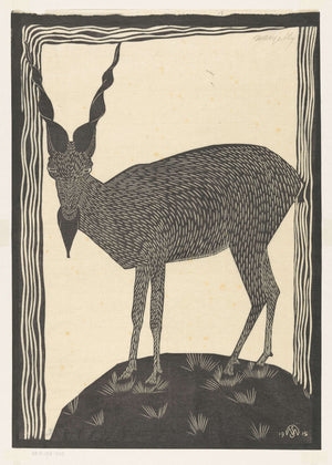 Samuel Jessurun de Mesquita - Markhor Keçisi fine art baskı