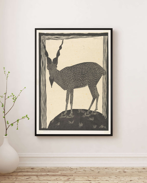 Samuel Jessurun de Mesquita - Markhor Keçisi fine art baskı
