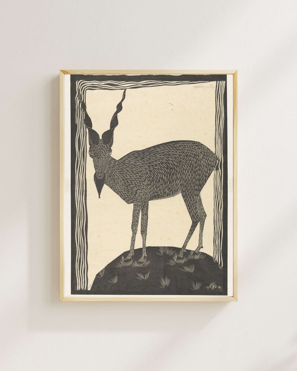 Samuel Jessurun de Mesquita - Markhor Keçisi fine art baskı