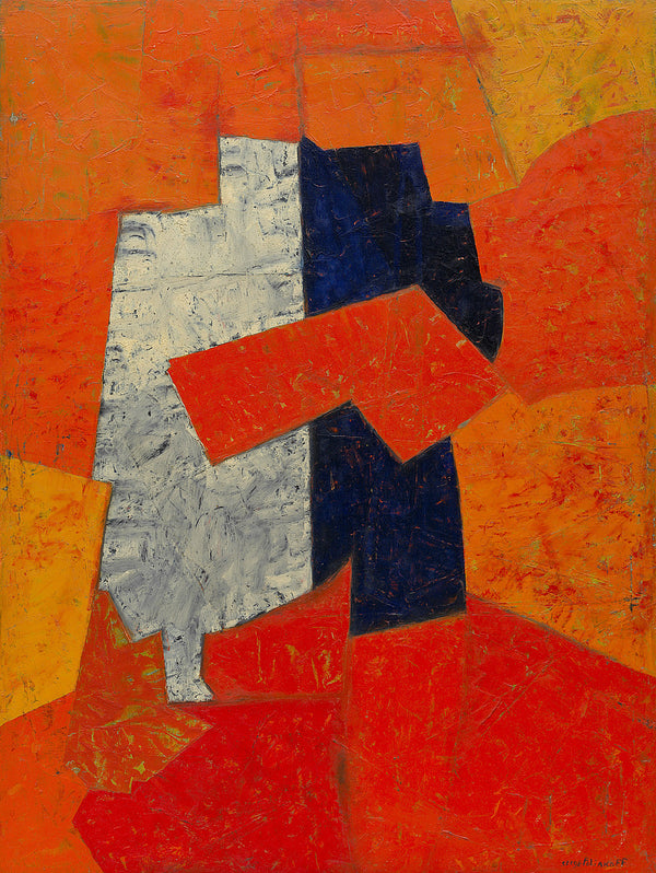 Serge Poliakoff - Kompozisyon Tablo