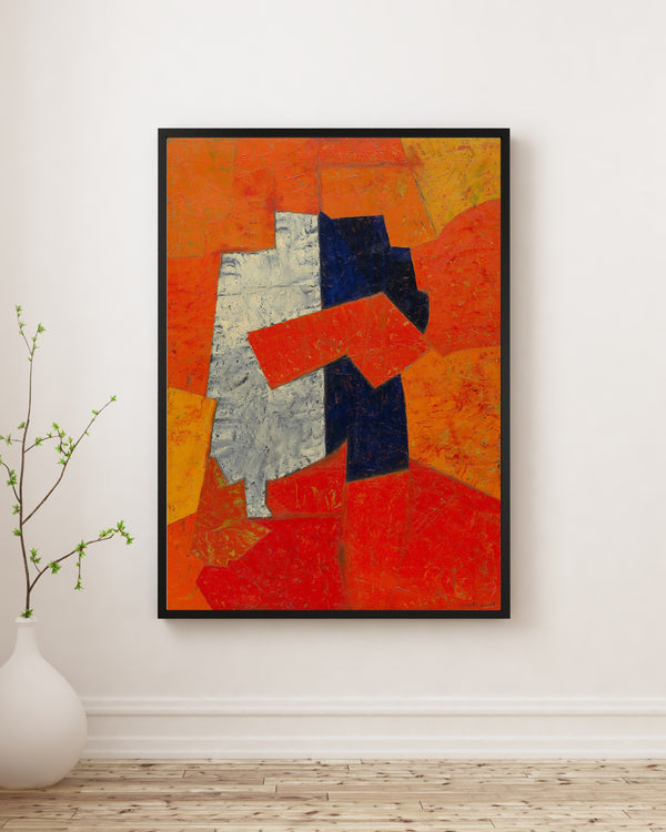 Serge Poliakoff - Kompozisyon Poster