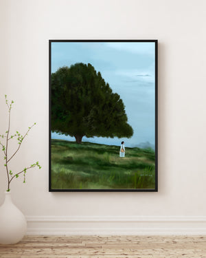 Ayşe Çelebi - Sessizlik fine art baskı