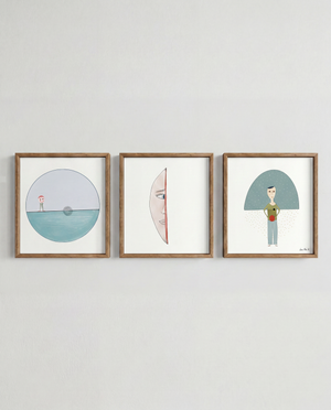 Berfu Koral - Lack Of 3' lü Set fine art baskı