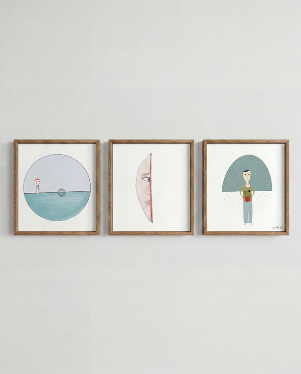 Berfu Koral - Lack Of 3' lü Set fine art baskı
