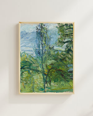 Richard Gerstl - Traunsee’de Küçük Manzara