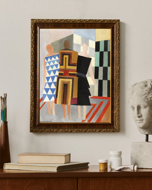 Eşzamanlı Elbiseler Fine Art Baskı