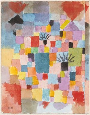Paul Klee - Güney Bahçeleri fine art baskı