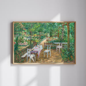 Theodor von Hörmann - Summer in the Garden in Znojmo