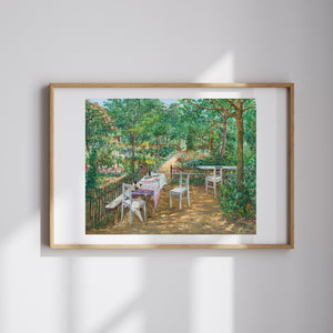 Theodor von Hörmann - Summer in the Garden in Znojmo