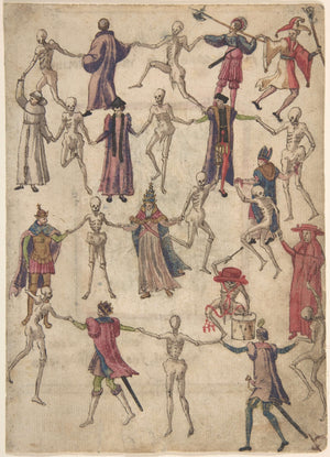 Ölüm Dansı Fine Art Baskı