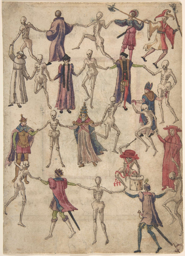 Ölüm Dansı Fine Art Baskı