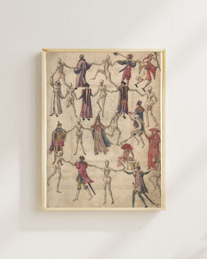 Ölüm Dansı Fine Art Baskı