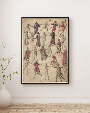 Ölüm Dansı Fine Art Baskı