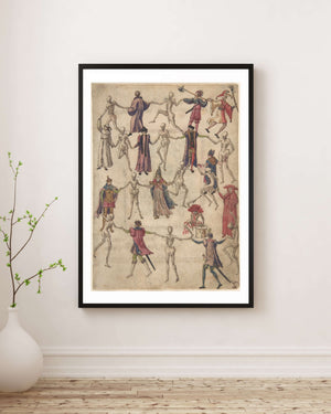 Ölüm Dansı Fine Art Baskı