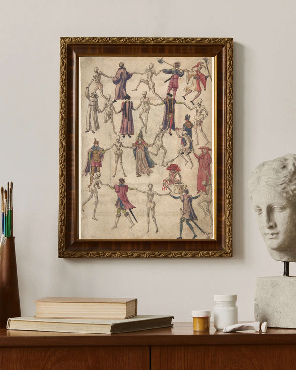 Ölüm Dansı Fine Art Baskı