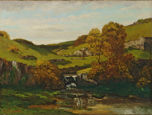 Gustave Courbet - Manbouc Vadisi