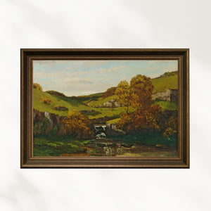 Gustave Courbet - Manbouc Vadisi