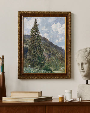 Rudolf von Alt - Old Spruce