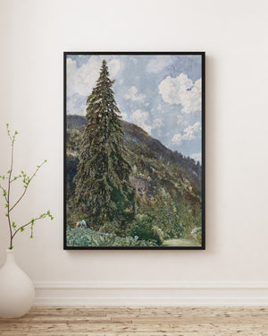 Rudolf von Alt - Old Spruce