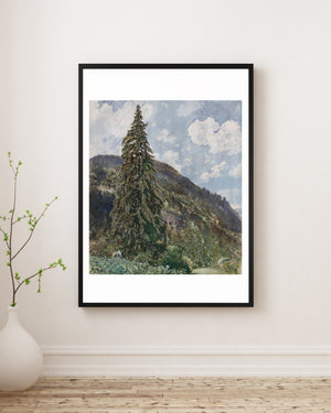 Rudolf von Alt - Old Spruce
